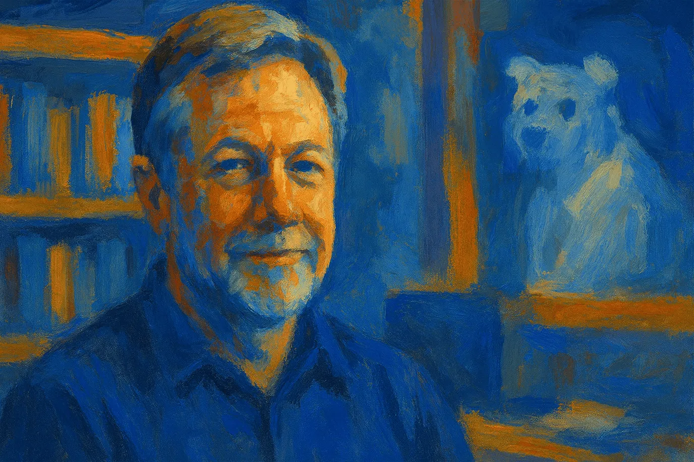 Image fictive de Daniel Wegner, philosophe et psychologue américain, ne représentant pas le personnage réel