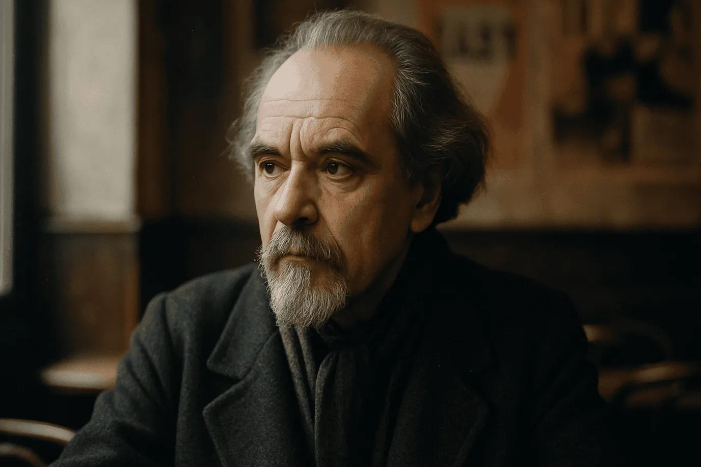 Image fictive de Nicolas Berdiaev, ne représentant pas réellement le philosophe russe
