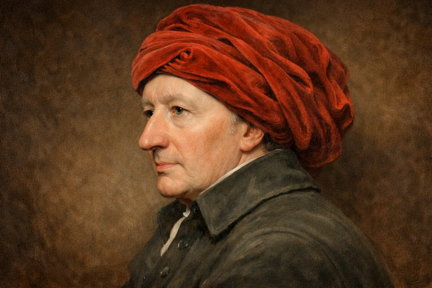 Représentation imaginaire de Thomas Reid, philosophe écossais du 18ᵉ siècle ; cette image est fictive et ne constitue pas un portrait authentique du personnage historique.