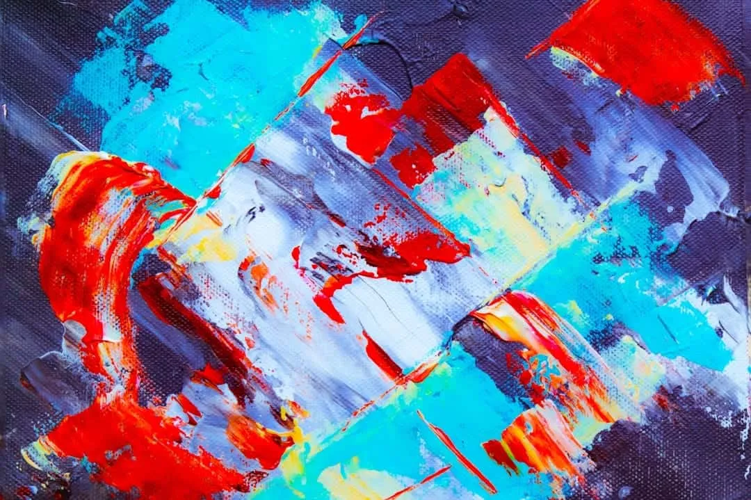 Photo Abstract painting